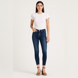 AGOLDE Sophie Crop Skinny Jeans